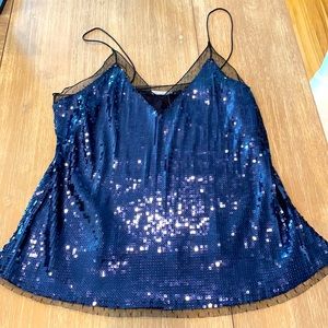 Free People sequin tank! NWT